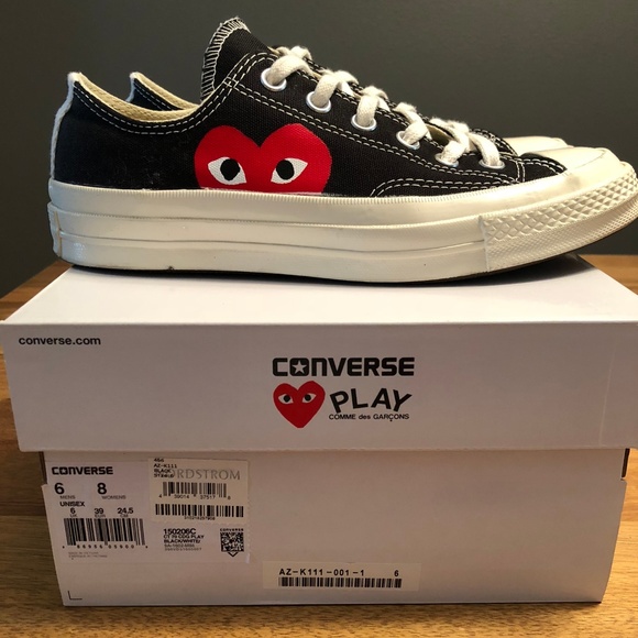 cdg converse size 5.5